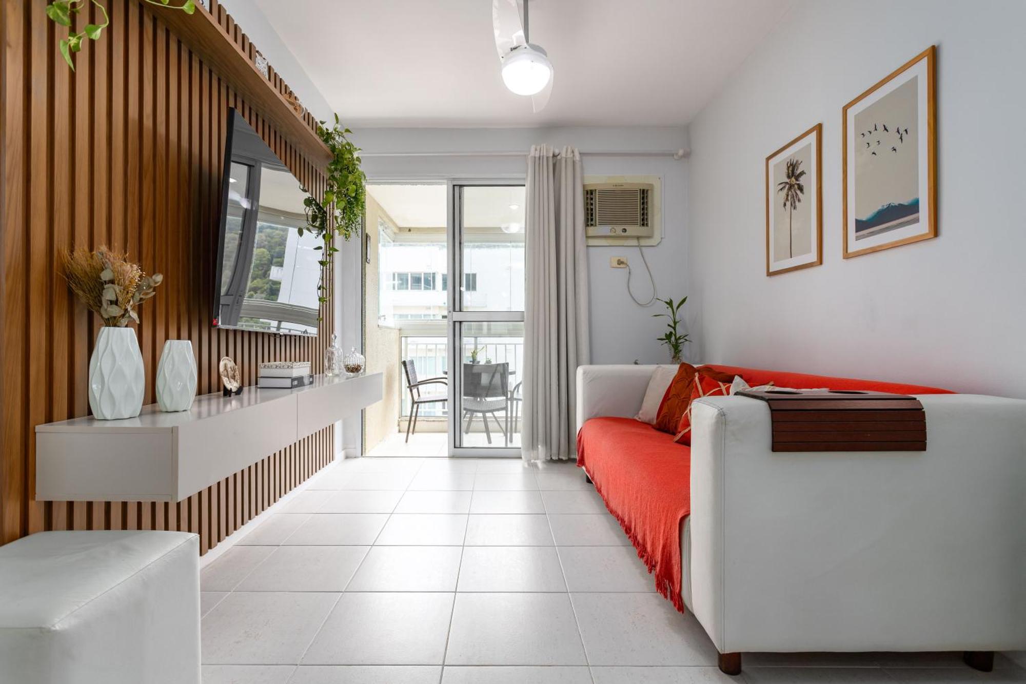 Appartement Apto 2 Quartos Com Varanda Em Frente Ao Riocentro Barra Olimpica Wi-fi Rapido Piscina Cozinha Completa E Estacionamento Portaria 24h Sala Homeoffice Brinquedoteca E Parquinho Infantil Ideal Grupos Familias E A Trabalho