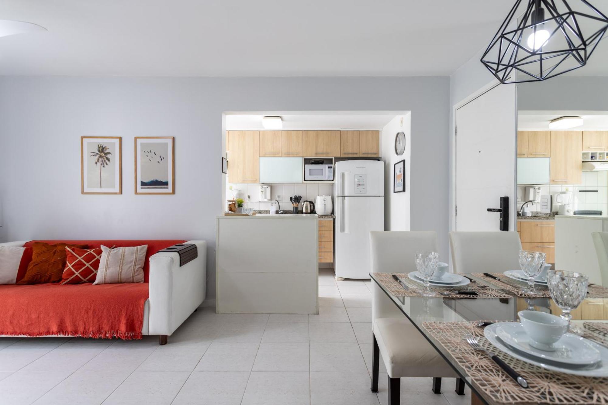 Apto 2 Quartos Com Varanda Em Frente Ao Riocentro Barra Olimpica Wi-fi Rapido Piscina Cozinha Completa E Estacionamento Portaria 24h Sala Homeoffice Brinquedoteca E Parquinho Infantil Ideal Grupos Familias E A Trabalho Appartement